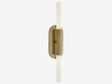 ROUSSEAU MEDIUM VANITY SCONCE - LED metal wall lamp by Kelly Wearstler - view 2